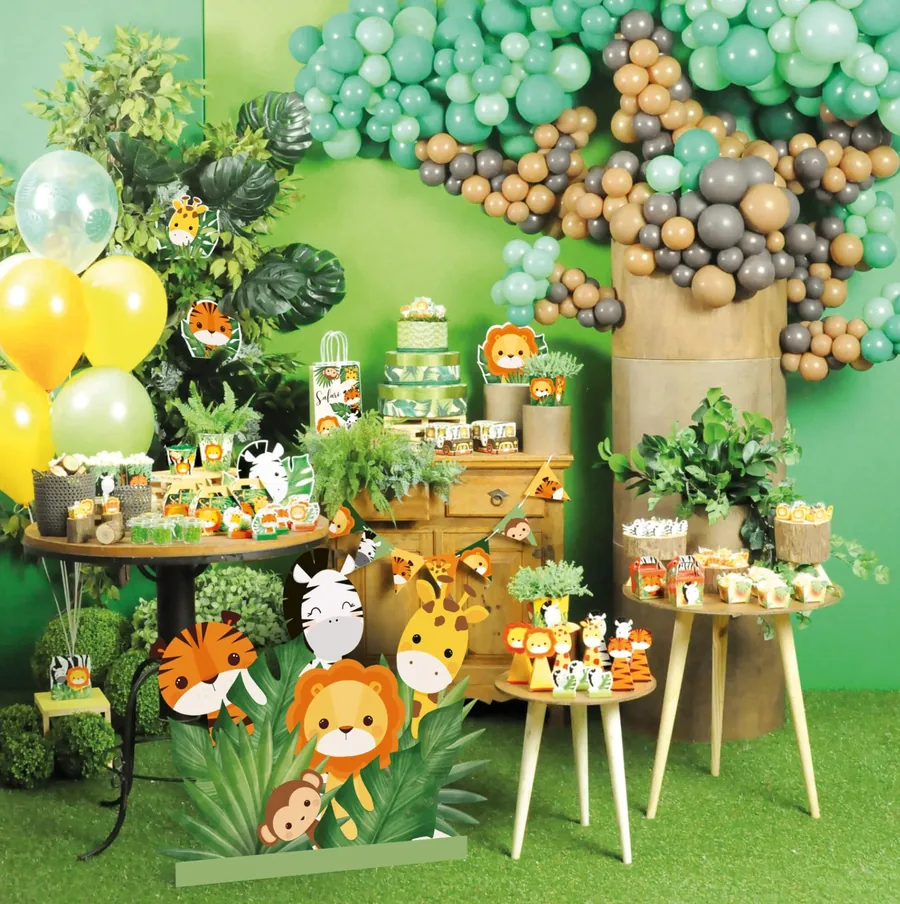 Decoração de festa tema Safari